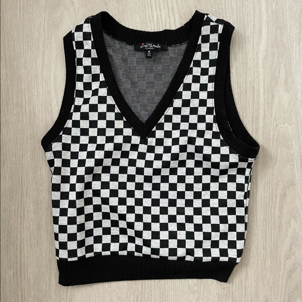 womens crop vest